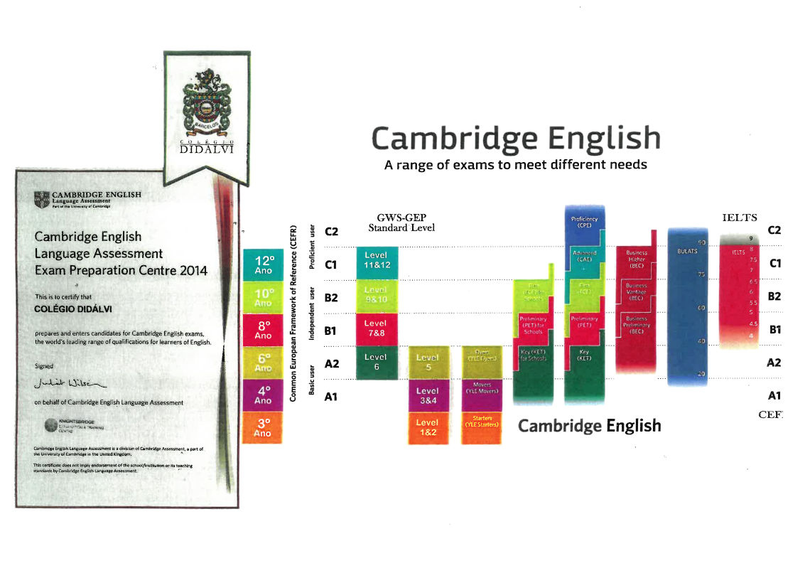 Cambridge Níveis Exames